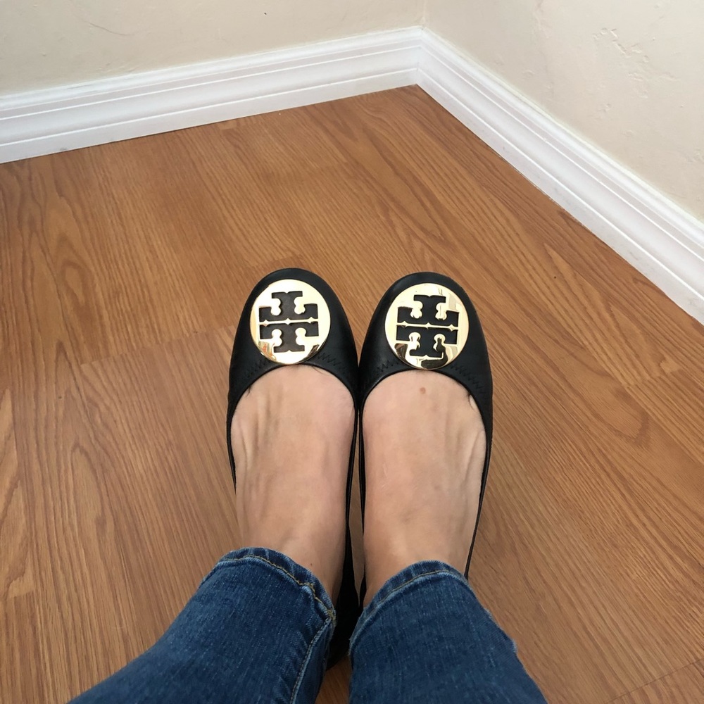 Tory Burch Minnie travel leather ballet flat